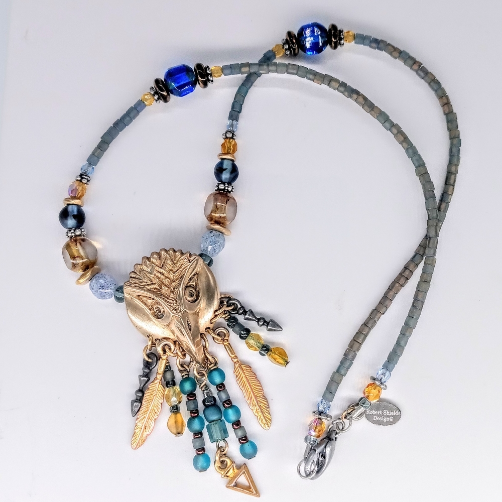 Vint. Robert Shields Owl Necklace